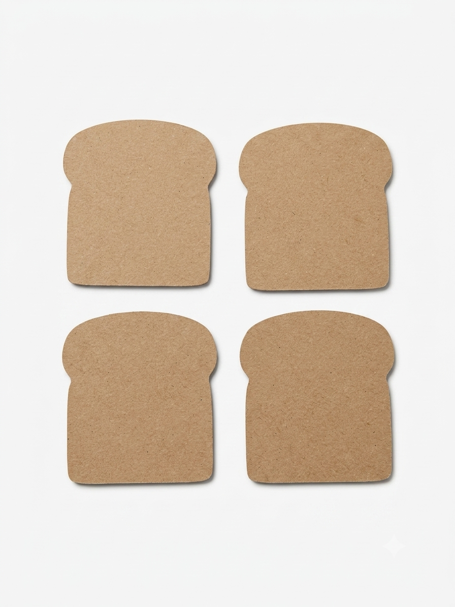 Toast Coaster we